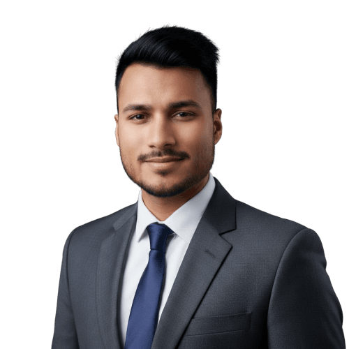 Professional trader portrait